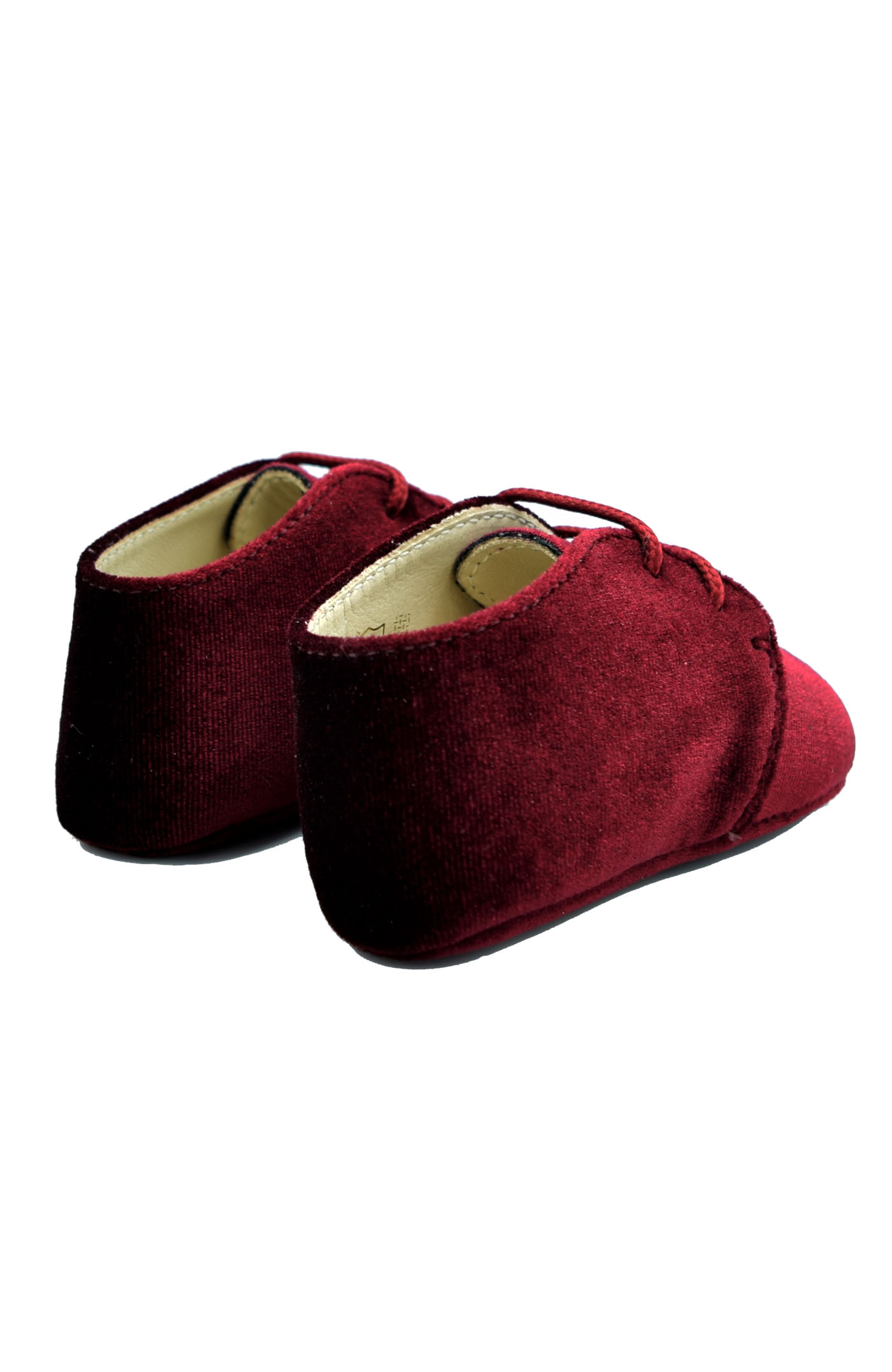 Red velvet baby shoes deals
